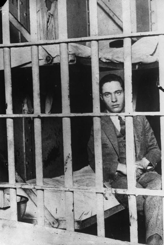 Leopold in jail