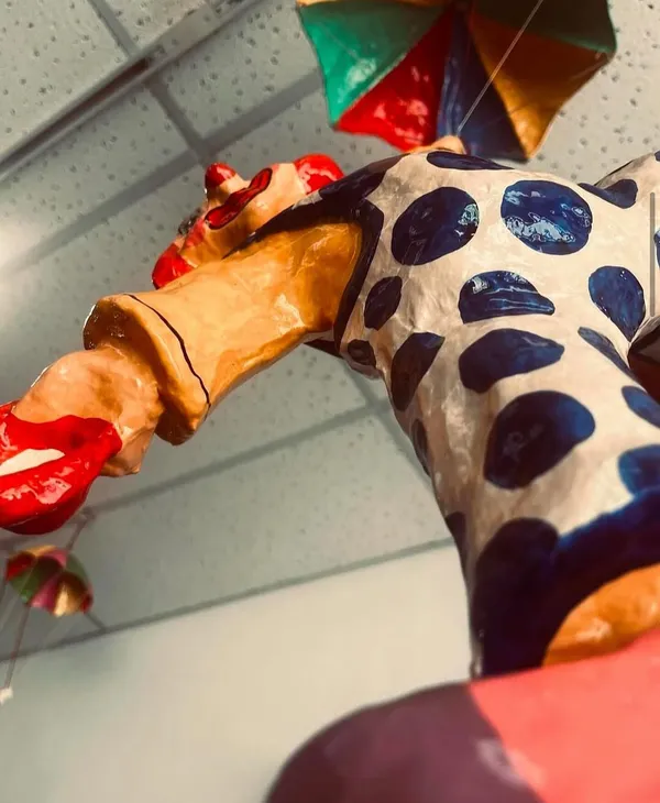 clown that i found in antique/ballet store thumbnail