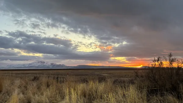 Sunset on Antelope island thumbnail
