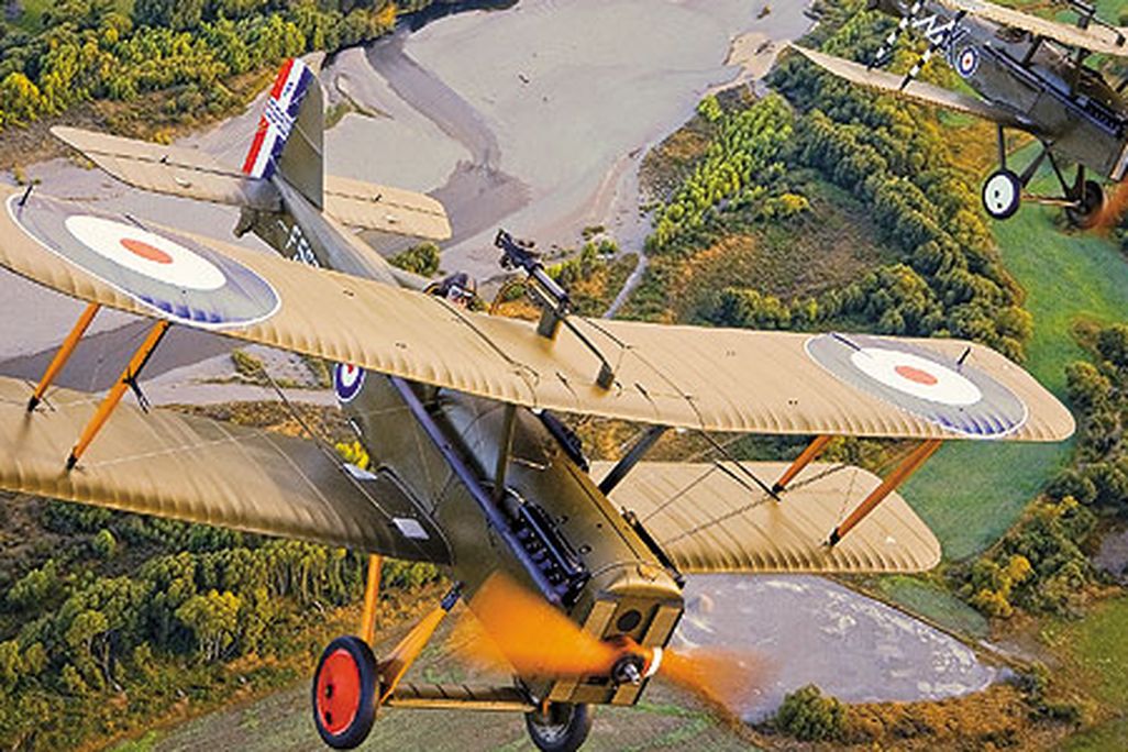 <b>Royal Aircraft Factory S.E.5a</b> Its initials stand for Scout Experimental, but the S.E.5a was one of the most effective fighters of World War I. At about 135 mph, it was faster than most airplanes it came up against and was flown by four of the Unite