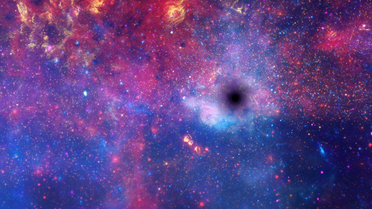 The First Sighting of a Black Hole, image size:1280x720
