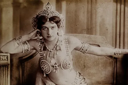 Mata Hari (Malay for “eye of the day”) captivated European audiences with her spiritual yet sexually charged performances