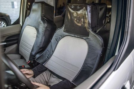 An experiment on how humans reacted to the sight of a truly driverless car was revealed by an intrepid TV reporter