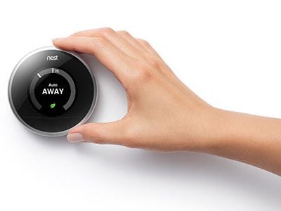 The Nest Learning Thermostat takes an active role in saving energy around the house.
