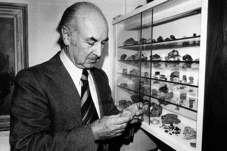 Albert Hoffman, the chemist who first synthesized LSD, as photographed in 1976