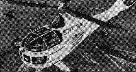 Four-person helicopter of the future (1944)