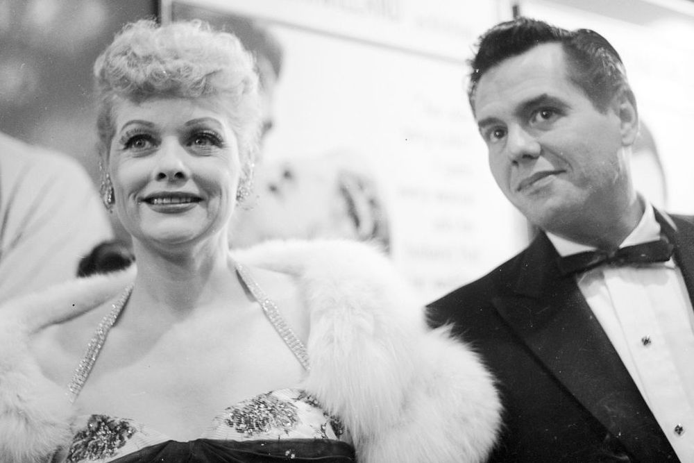 Lucille Ball and Desi Arnaz