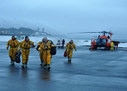 The crew of the Kulluk