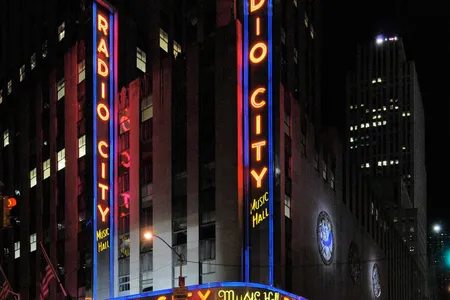 Radio City Music Hall at Rockefeller Center in New York City