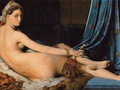 Jean-Auguste-Dominique Ingres' "The Grand Odalisque" is one of eight works of art featured in the project