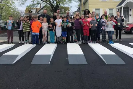 Fifth-grader Eric and fourth-grader Isa spent a year working to bring their idea to life