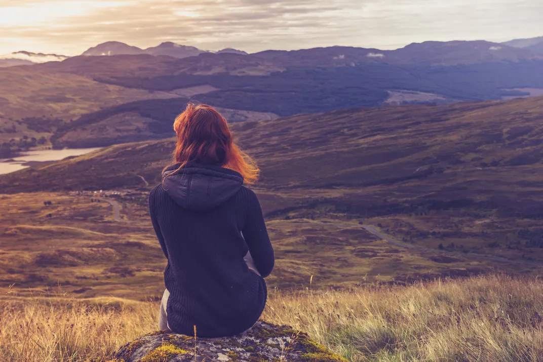 Looking out over the Highlands