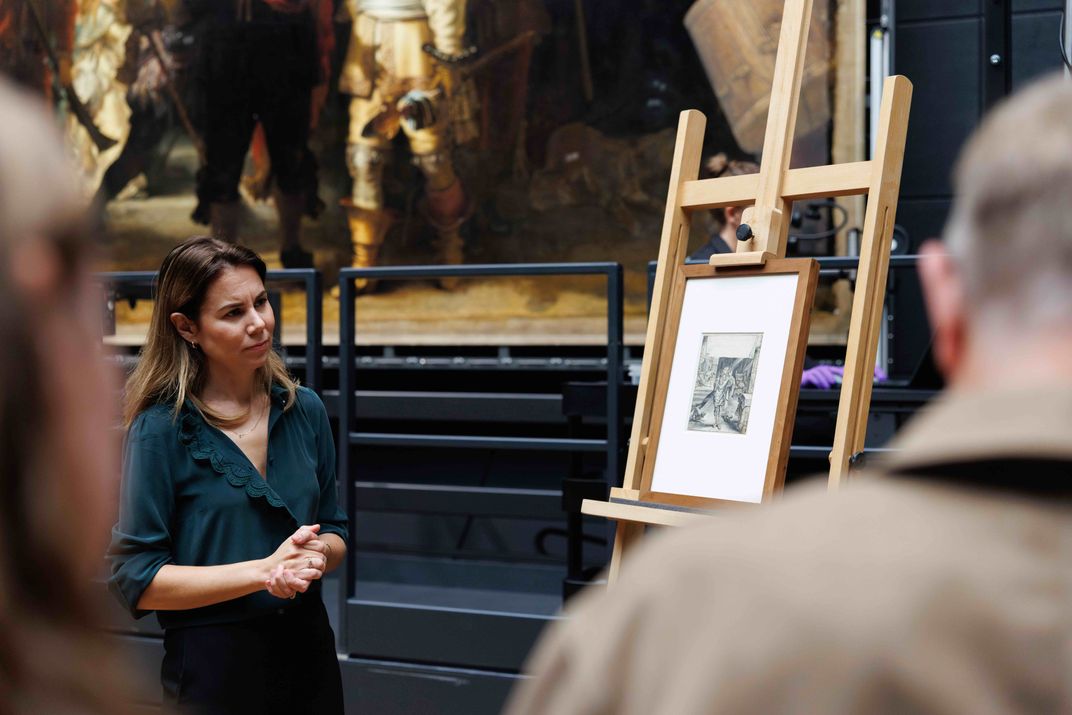 Curator Anne Lenders