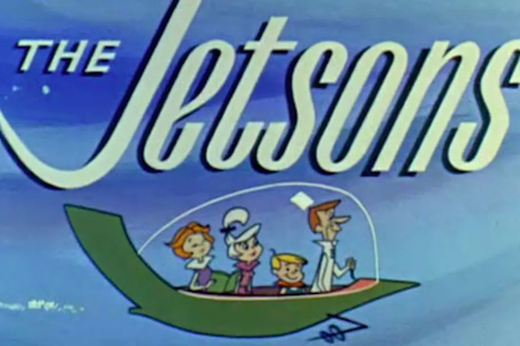 The Jetsons title slate from 1962