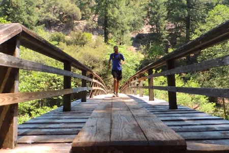Joe McConaughy is trying to finish the Pacific Crest Trail faster than anyone ever has.