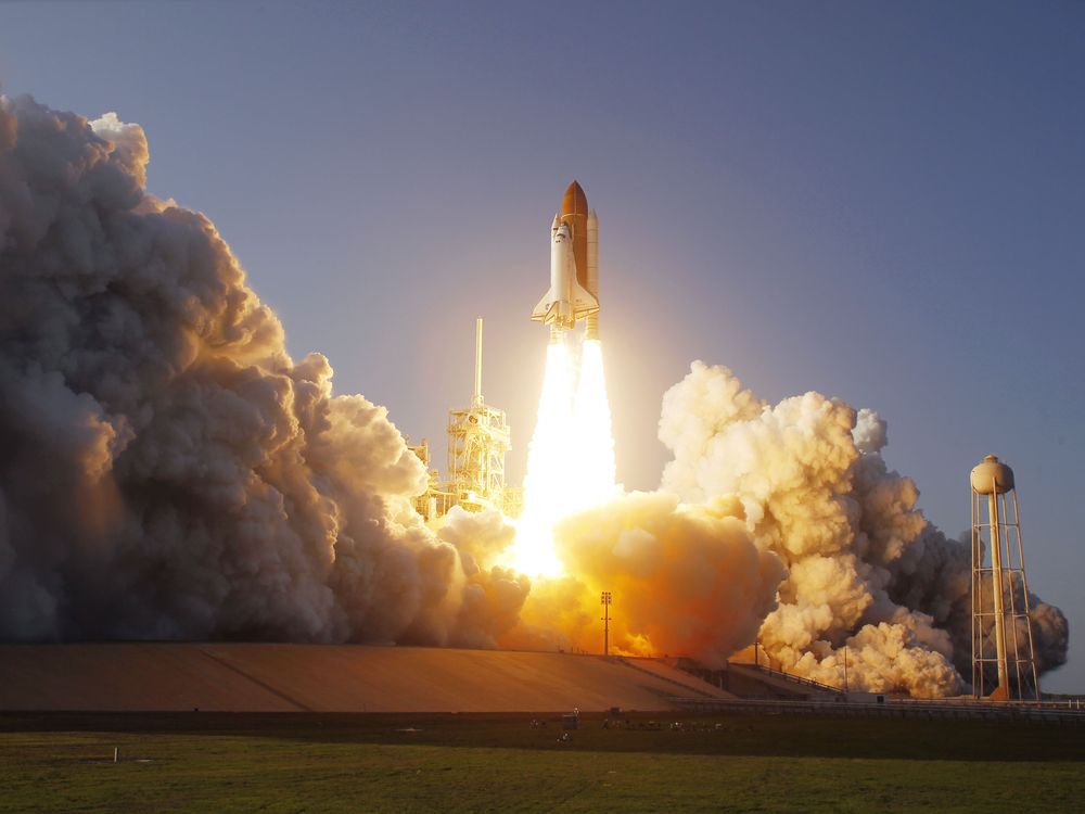 Space shuttle Discovery lifted-off from NASA’s Kennedy Space Center for its 39th and final mission.