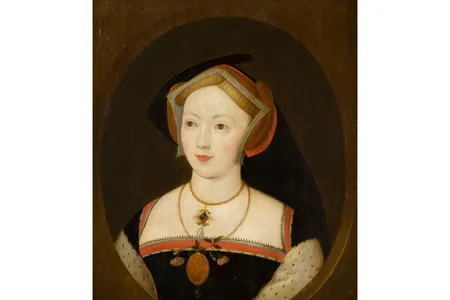 Researchers recently identified the unnamed sitter in this portrait as Mary Boleyn, older sister of Anne Boleyn.