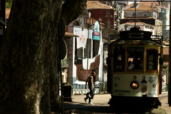 typical tram in Porto thumbnail
