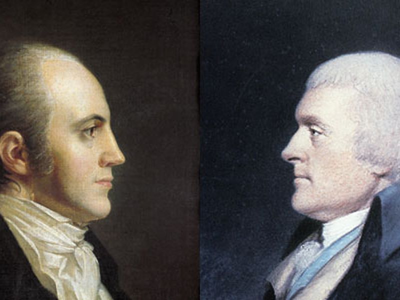 thomas jefferson and alexander hamilton fight