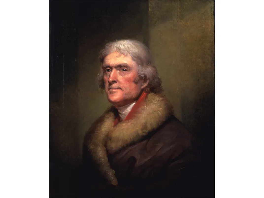 Jefferson by Rembrandt Peale