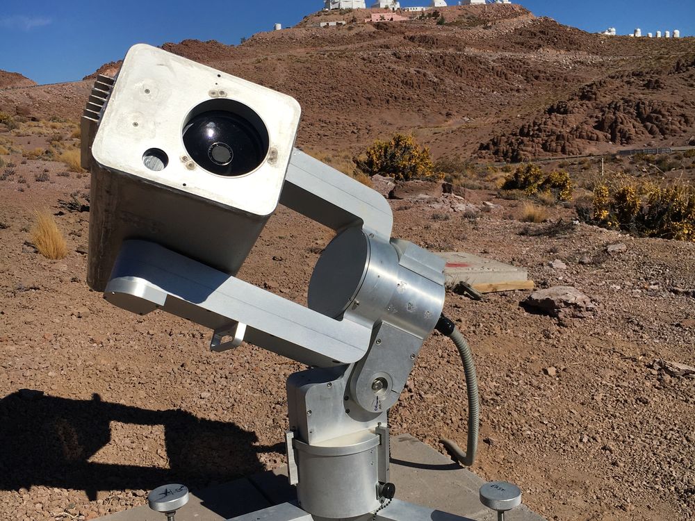 This telescope located in Cerro Tololo, Chile is just one of many within the MicroObservatory Robotic Telescope Network. (Smithsonian Astrophysical Observatory)