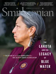 Cover of Smithsonian magazine issue from November 2024