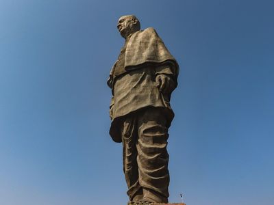 'Statue of Unity" presently holds the record for world's tallest statue with a towering height of nearly 600 feet.
