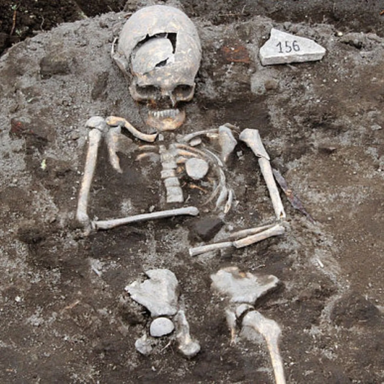 Vampire Grave" in Bulgaria Holds a Skeleton With a Stake Through Its Heart