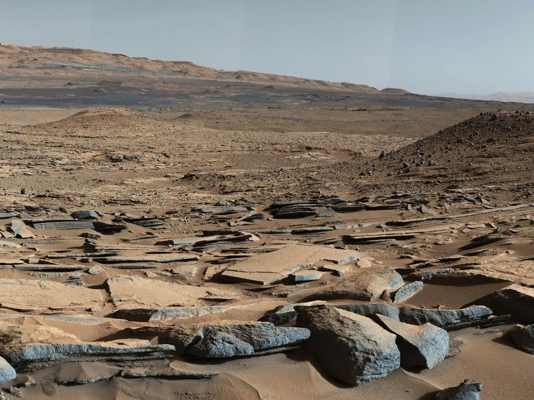 Mount Sharp on Mars