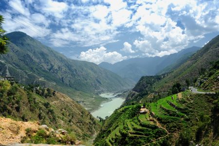 The Indus Valley, north of Besham, Pakistan 