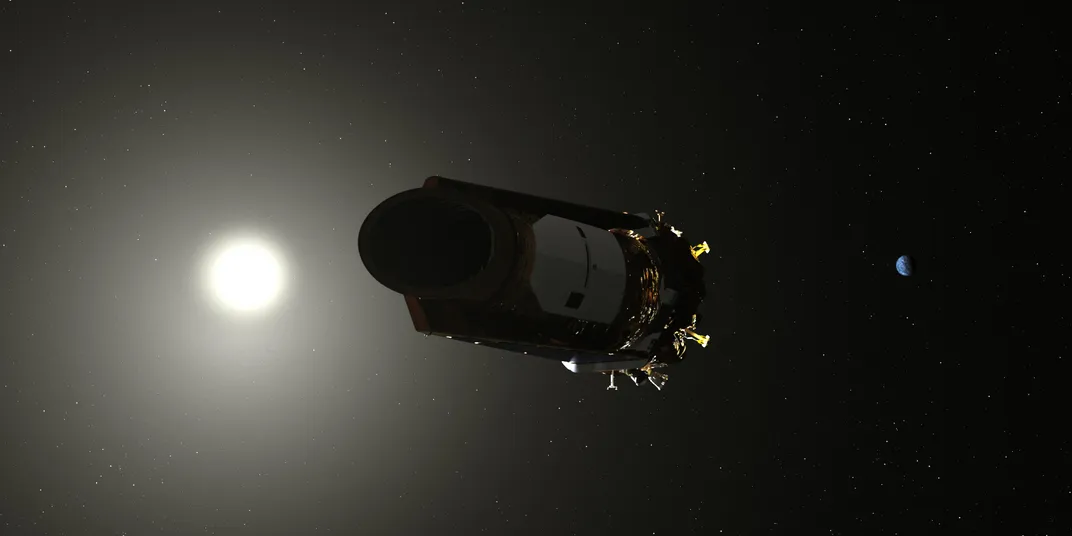 Artist's conception of the Kepler Space Telescope