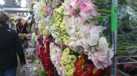 The flowers at Chelsea Market