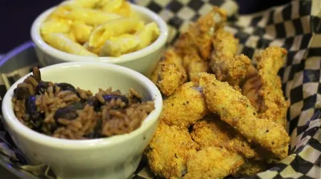 Fried frog legs