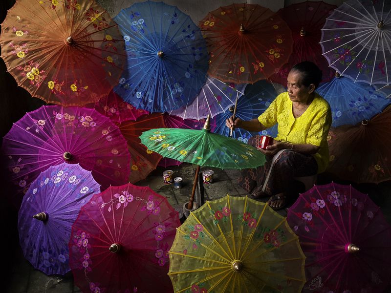 Traditional Umbrella Maker Smithsonian Photo Contest Smithsonian Magazine