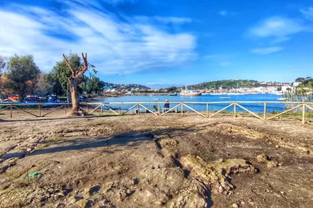 The lavish first-century C.E. villa was located in the Roman military port city of Misenum.