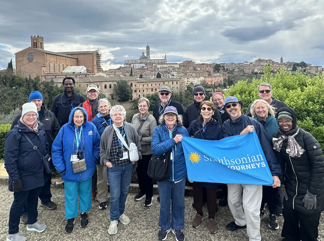 Travelers in Siena Credit: Expert Sara James