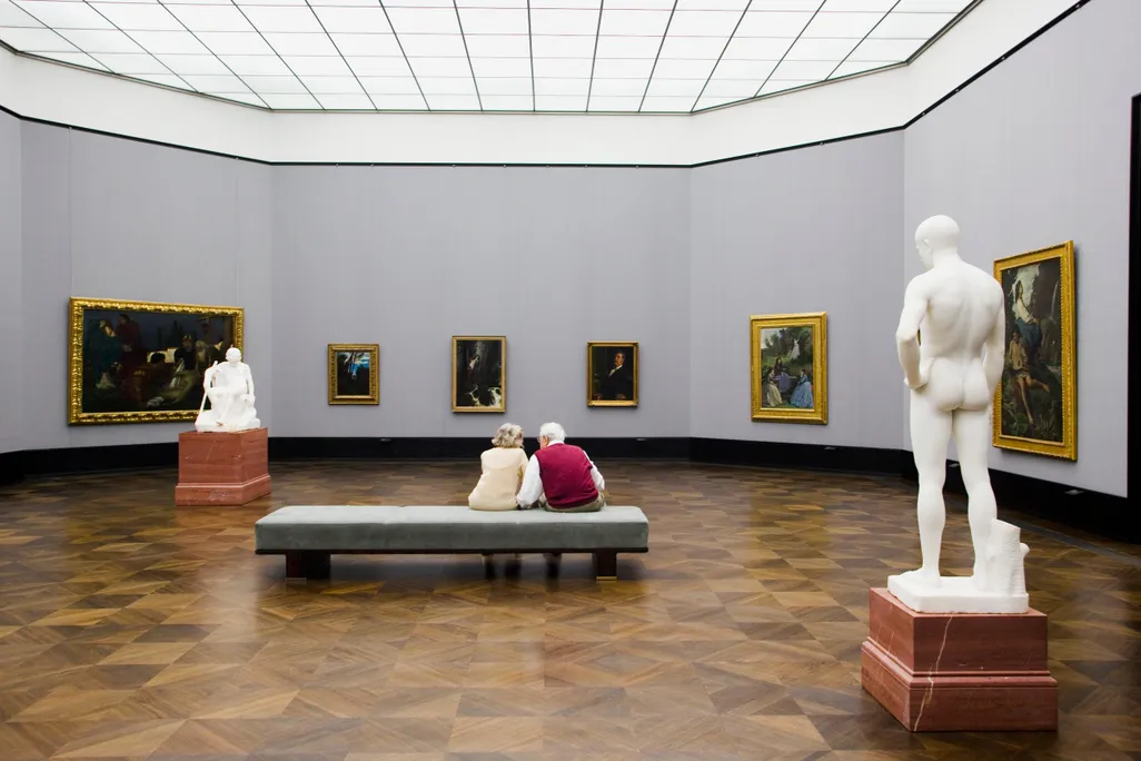 People at Museum