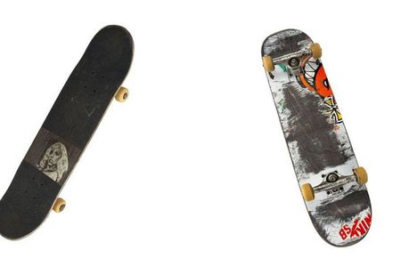 Lacey Baker's personalized skateboards
