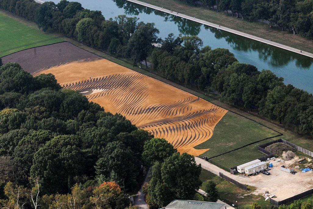 "Out of Many, One" Aerial View