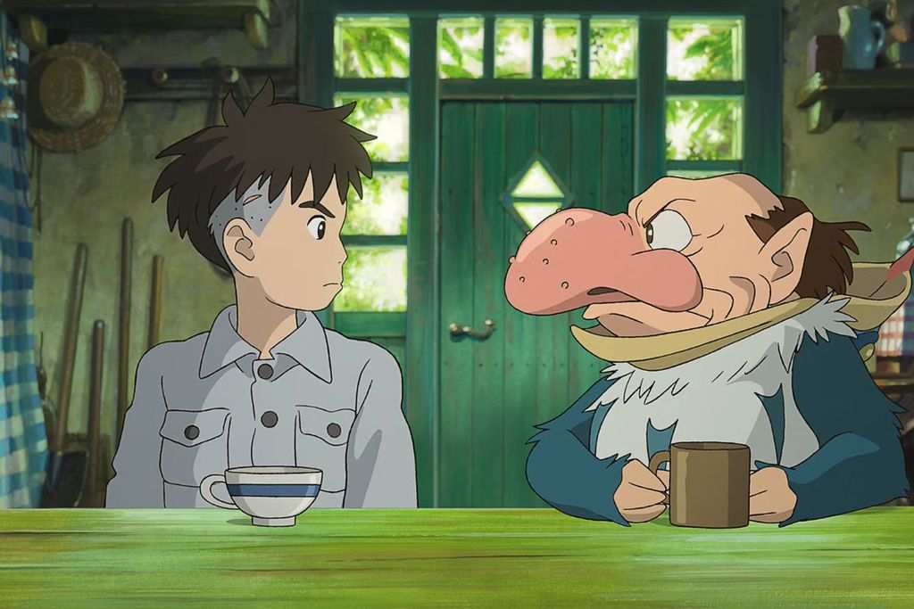 Still from The Boy and the Heron