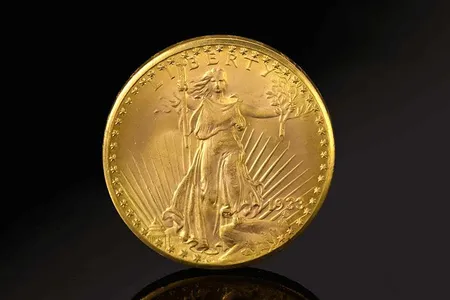The newly auctioned gold coin is the only 1933 "Double Eagle" legally held in private hands.
