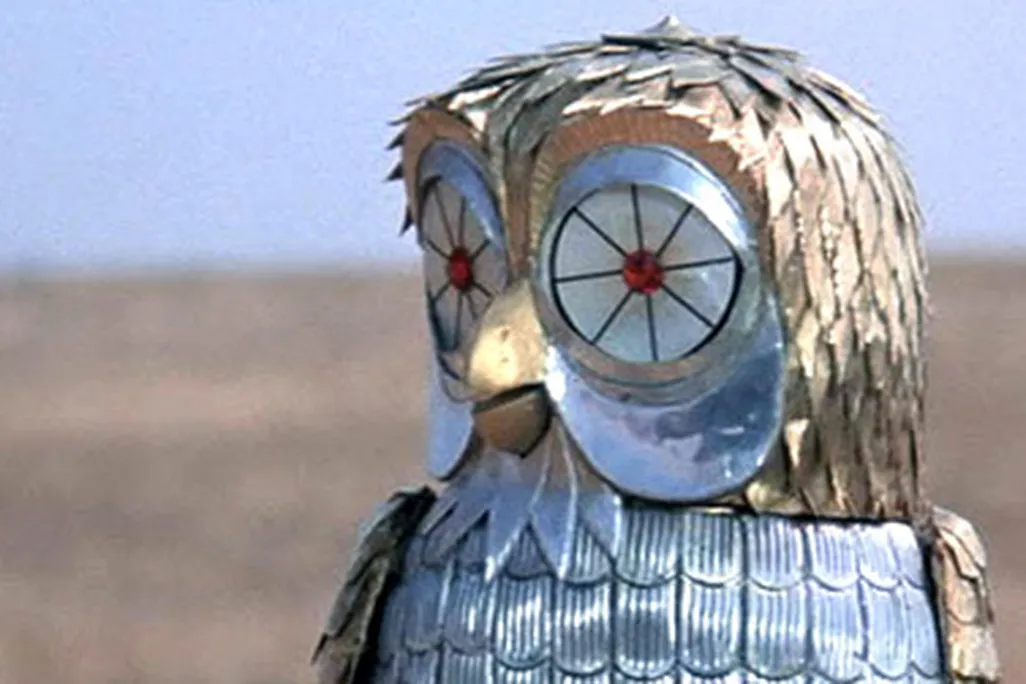 Bubo the robotic owl from the 1981 film Clash of the Titans