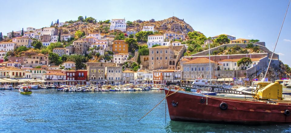  The lovely island town of Hydra 
