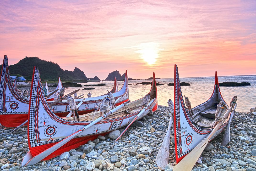 Lanyu (Orchid Island) - Canoes