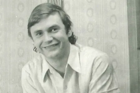 Albrecht Dittrich as a student, just a few years before he came to the U.S. under the name Jack Barsky as a KGB spy.