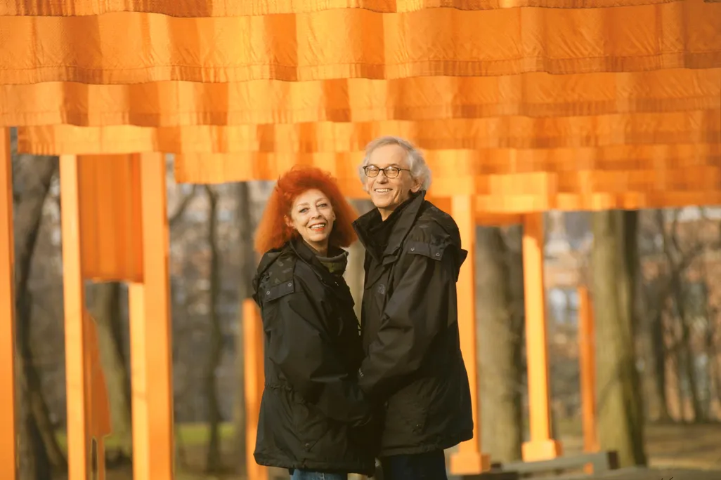 Christo and Jeanne-Claude in 2005