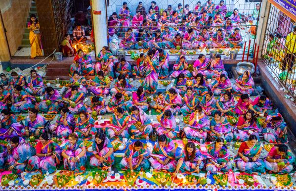 Celebrating Traditional Rakher upobas festival in Bangladesh. thumbnail