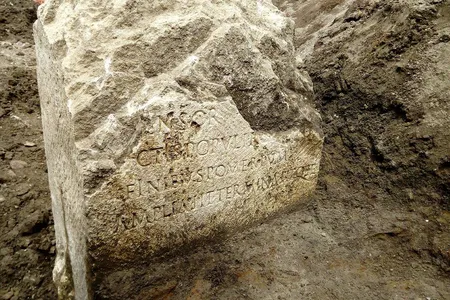 The limestone slab's inscription states that Claudius “extended and redefined the pomerium because he had increased the boundaries of the Roman people.”
