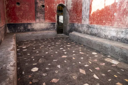 An elite resident of Pompeii used these baths to entertain guests.