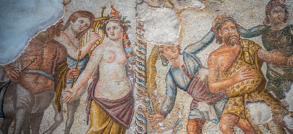  Roman mosaic, Paphos, Cyprus 